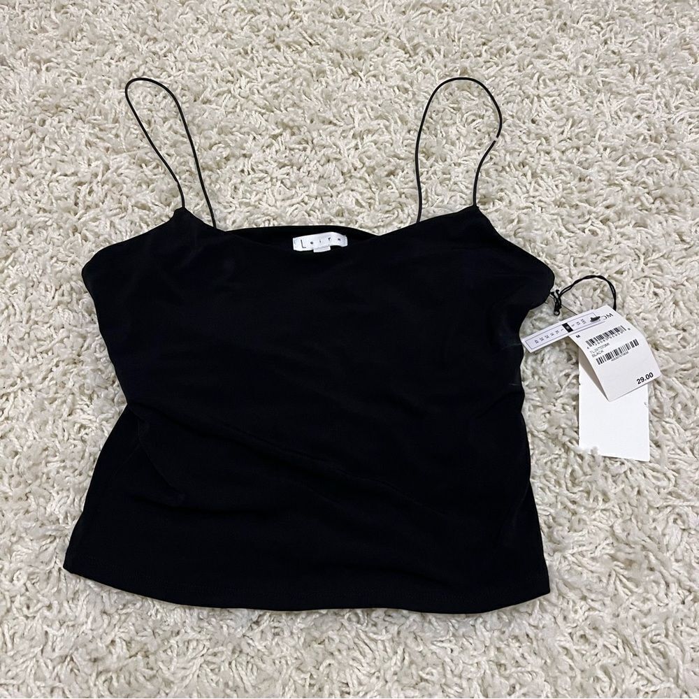 Nordstrom Leith Black Tank